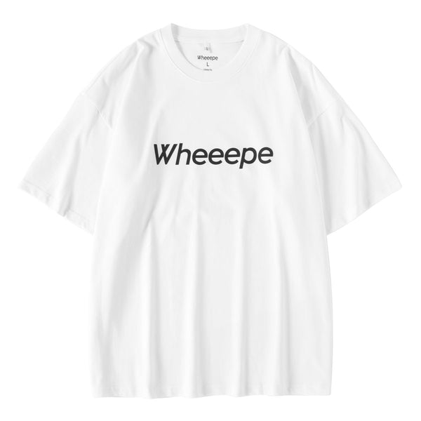 Wheeepe Word Logo Tee - White