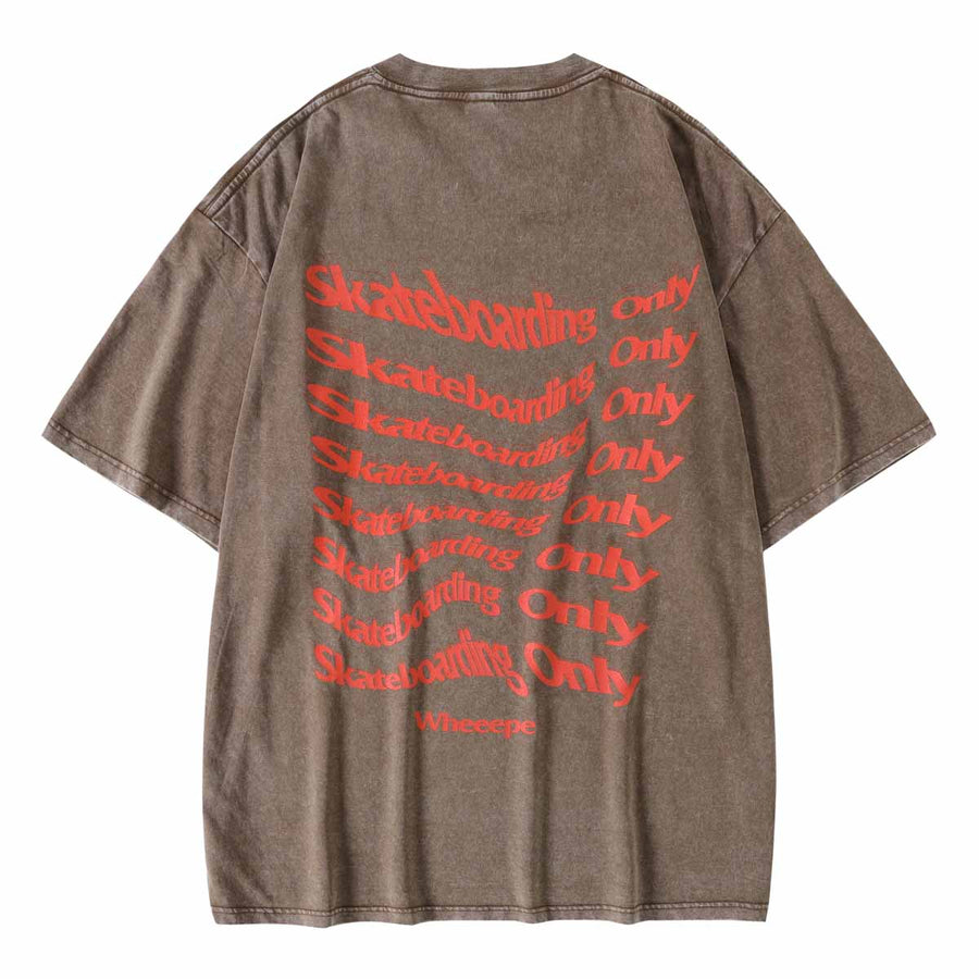Vintage Wash Tee - Mocha