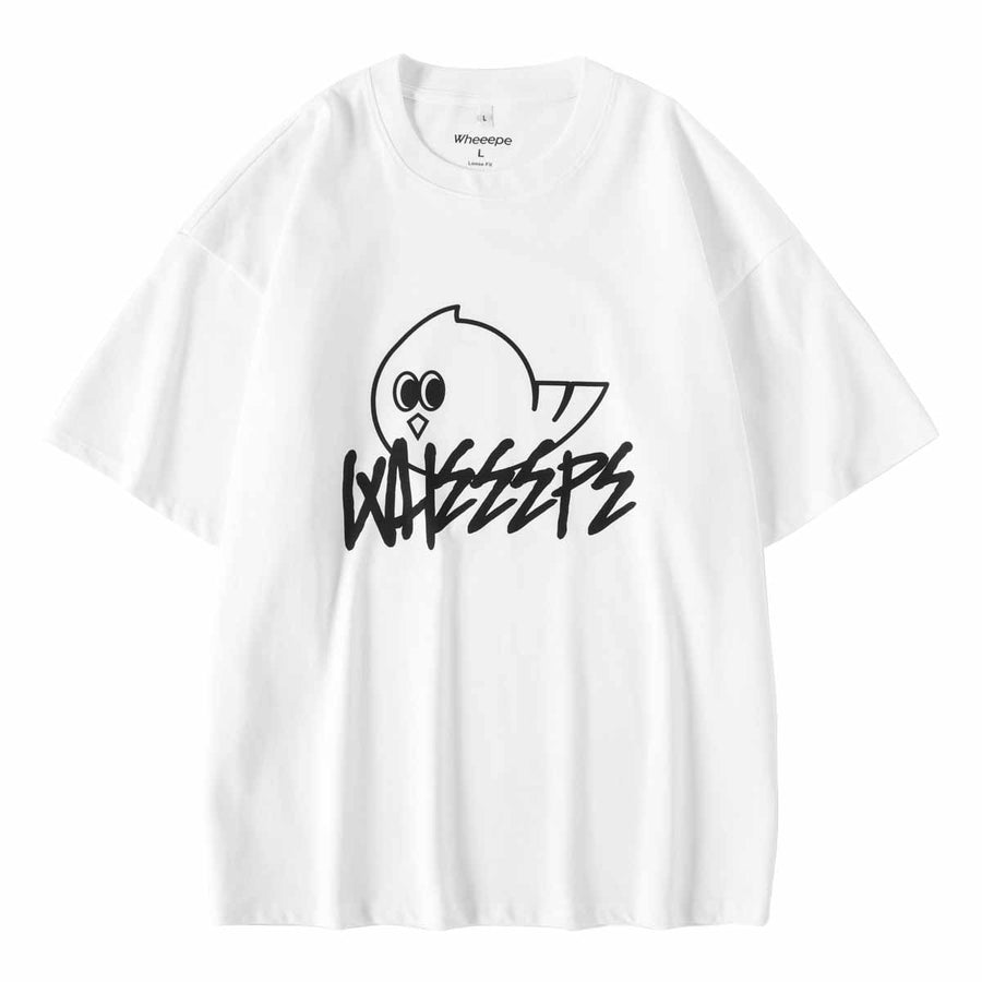 Scarlet Minivet Logo Tee - White